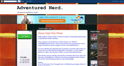 Desktop Screenshot of adventurednerd.blogspot.com