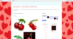 Desktop Screenshot of mujermodalatina.blogspot.com