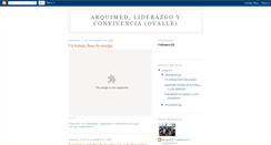 Desktop Screenshot of liderazgoyconvivenciaovalle.blogspot.com