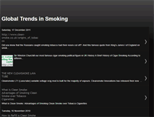 Tablet Screenshot of globaltrendsinsmoking.blogspot.com