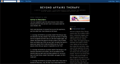 Desktop Screenshot of beyondaffairstherapy.blogspot.com