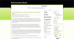 Desktop Screenshot of buy-auto-insurance-quote.blogspot.com