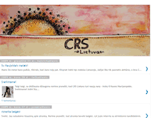 Tablet Screenshot of crslietuva.blogspot.com