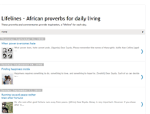 Tablet Screenshot of lifelinesproverbsliving.blogspot.com