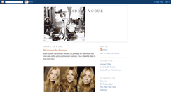 Desktop Screenshot of jadorevogue.blogspot.com