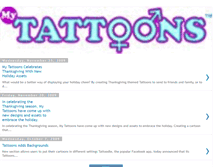 Tablet Screenshot of mytattoons.blogspot.com