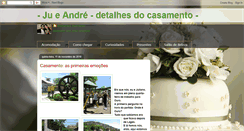 Desktop Screenshot of casamentoandreeju.blogspot.com