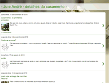 Tablet Screenshot of casamentoandreeju.blogspot.com