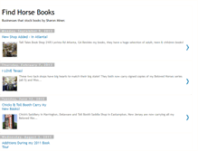 Tablet Screenshot of findhorsebooks.blogspot.com