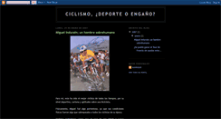 Desktop Screenshot of cilismoafondo.blogspot.com