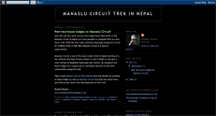 Desktop Screenshot of manaslucircuit.blogspot.com