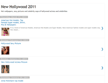 Tablet Screenshot of newhollywood2011.blogspot.com