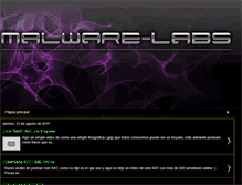 Tablet Screenshot of malwarelabs.blogspot.com