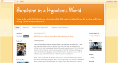 Desktop Screenshot of hypotonicworld.blogspot.com