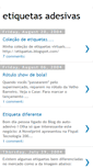 Mobile Screenshot of etiquetas.blogspot.com