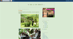 Desktop Screenshot of odelindret.blogspot.com