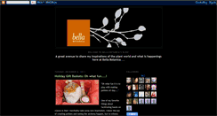 Desktop Screenshot of bellabotanica.blogspot.com