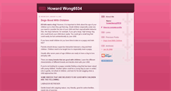 Desktop Screenshot of howardwong67801.blogspot.com