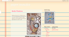 Desktop Screenshot of papermosaics.blogspot.com