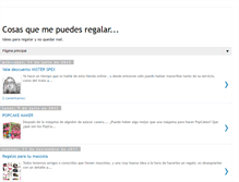 Tablet Screenshot of cosasquemepuedesregalar.blogspot.com