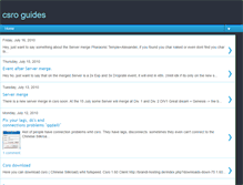 Tablet Screenshot of csro-guides.blogspot.com