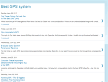 Tablet Screenshot of best-gpssystem.blogspot.com