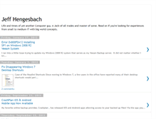 Tablet Screenshot of jeffhengesbach.blogspot.com