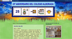 Desktop Screenshot of alborada25aniversario.blogspot.com
