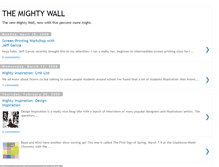 Tablet Screenshot of mightywall.blogspot.com