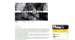 Desktop Screenshot of andersandale.blogspot.com