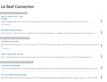 Tablet Screenshot of ladeafconnection.blogspot.com