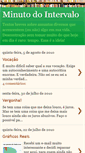 Mobile Screenshot of minutodointervalo.blogspot.com