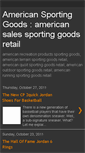 Mobile Screenshot of americansportinggoods.blogspot.com