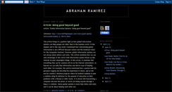 Desktop Screenshot of abrahamramirez.blogspot.com