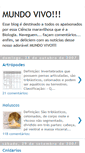 Mobile Screenshot of mundodabiologia.blogspot.com