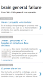 Mobile Screenshot of braingeneralfailure.blogspot.com