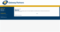 Desktop Screenshot of gatewaypartners.blogspot.com