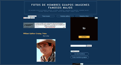 Desktop Screenshot of fotoshombresguapos.blogspot.com