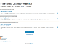 Tablet Screenshot of firstsundaydoomsday.blogspot.com