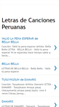 Mobile Screenshot of peruletras.blogspot.com