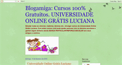 Desktop Screenshot of luciana-blogamiga.blogspot.com