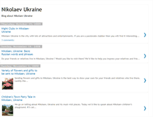 Tablet Screenshot of nikolaevukraine.blogspot.com