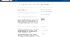 Desktop Screenshot of bibletalkfred.blogspot.com