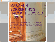 Tablet Screenshot of maryannsorrentino.blogspot.com