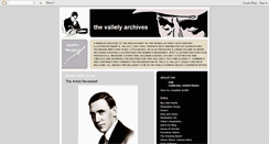 Desktop Screenshot of henryvallely.blogspot.com