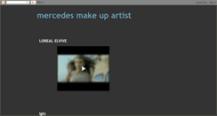 Desktop Screenshot of makeupmercedes.blogspot.com
