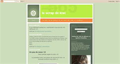 Desktop Screenshot of kiwi-scrap.blogspot.com