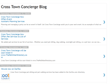 Tablet Screenshot of crosstownconcierge.blogspot.com