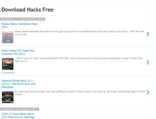 Tablet Screenshot of download-hacks.blogspot.com