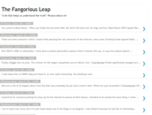 Tablet Screenshot of fangoriousleap.blogspot.com